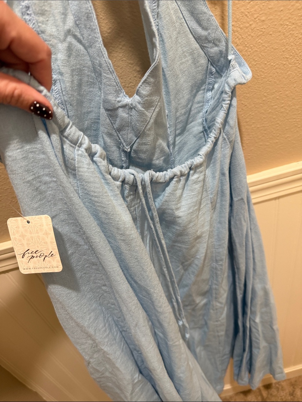 Free People halter jumpsuit - Picture 5 of 6